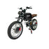 Left-side view of the PIEZO electric bike in black.